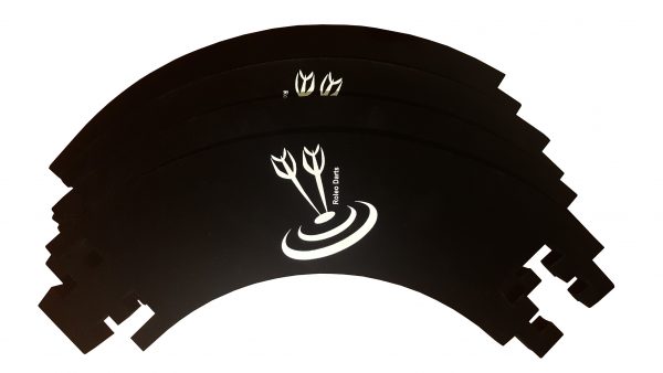 Roleo Dart Auffangring Schwarz – Bild 3