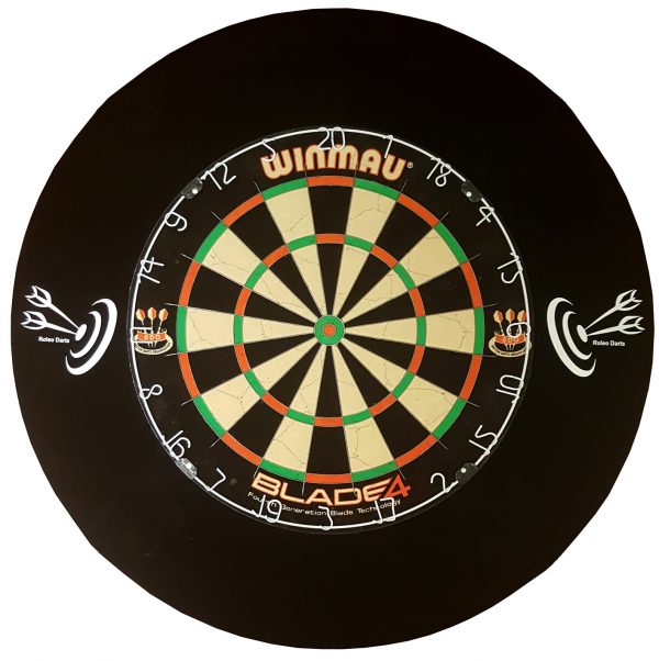 Roleo Dart Auffangring Schwarz – Bild 4