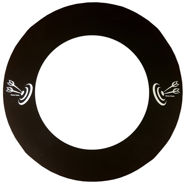 Roleo Dart Auffangring Schwarz