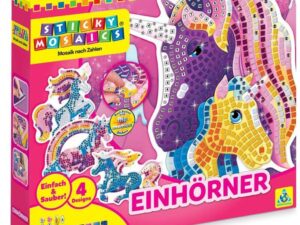 Sticky Mosaics Einhörner