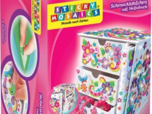 Sticky Mosaics Schmuckkäst. m. Notizbuch