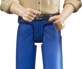 bworld Mann, heller Hauttyp, blaue Hose
