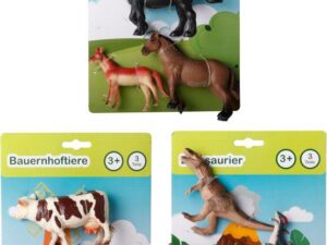 Tierfiguren, Pferde, Farmtiere u. Dinos