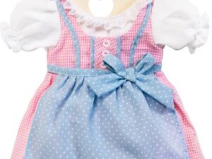 Pu-Dirndl, Gr. 35-45cm, sort.