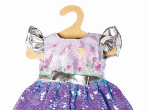 Pu-Kleid Fee und Einhorn, Gr. 35-45cm