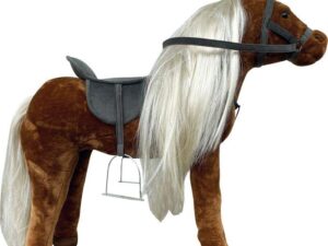 AM Plüschpferd Goldie,Sattelhöhe ca.46cm