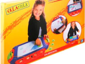 CR Magnet Maltafel mit 4 Stempeln