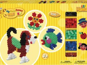 HAMA Maxi Perlen Geschenkp. Tiere 900St.
