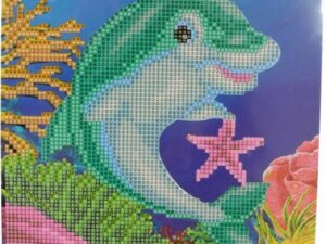 Diamond Painting Delfin 25x21cm