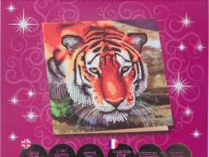 Crystal Art Tiger 18x18cm