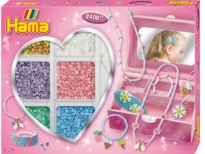 HAMA Kreativbox Schmuck Pink 2400 Stück