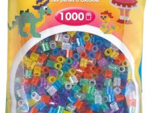 HAMA Perlen Transparent Glitter 1.000 St