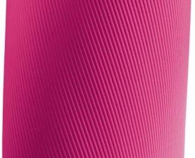 FITNESSMATTE, (10mm, pink), mit Tragegur