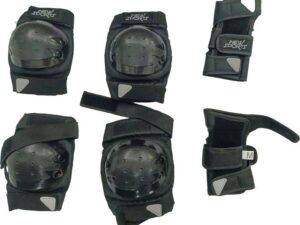 NSP Schützer-Set schwarz, Gr.M 25-50kg