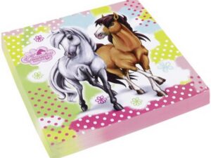 Servietten Charming Horses, 1Pack mit 20 Servietten