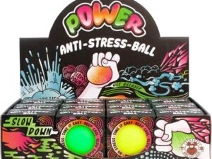 POWER Anti-Stressball, 4fach sort.
