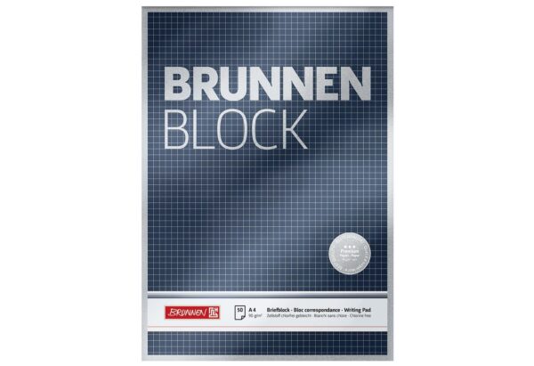 BRUNNEN Briefblock 'BRUNNEN-Block' Premium