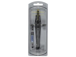 Faber Castell Schnellverst.Zirkel Grip schw.