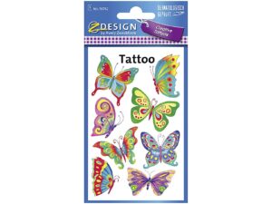 AVERY ZWECKFORM KID Tattoos Schmetterling 1Bg