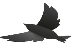 SECURIT Kreidetafel  Vogel Set 7tlg. 7er Set