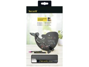 SECURIT Kreidetafel 3D Motiv Wal