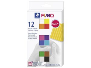 STAEDTLER Fimo soft Basic  sort. 12St 12er Karton