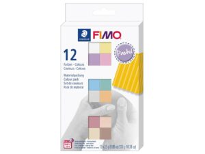 STAEDTLER Fimo soft Pastel sort. 12St 12er Karton
