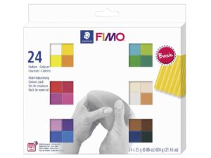 STAEDTLER Fimo soft Basic  sort. 24St 24er Karton