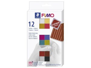 STAEDTLER Fimo Effekt Leder sort. 12St 12er Karton