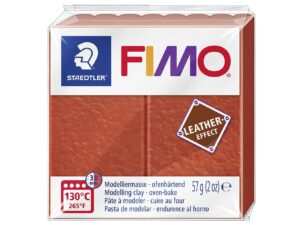 STAEDTLER Modelliermasse 'Fimo Leather Effect'