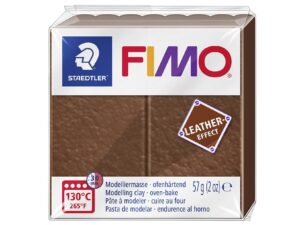 STAEDTLER Modelliermasse 'Fimo Leather Effect'