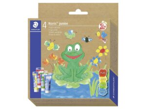 STAEDTLER Fingermalfarbe Noris jun 4St 4er Set