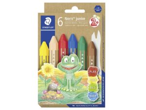 STAEDTLER Wachsmalkreide Noris jun 6ST 6er Kartonetui