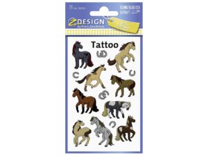 AVERY ZWECKFORM KID Tattoos 56769 Pferde 1Bog. 1 Bogen