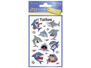AVERY ZWECKFORM KID Tattoos 56770 Haie 1 Bogen 1 Bogen
