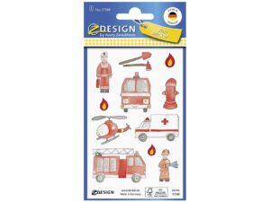 AVERY ZWECKFORM Kinder Sticker 'Feuerwehr und Sanitäter' 57388